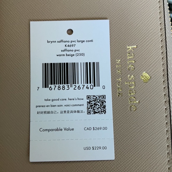 Kate Spade brynn large continental wallet - Picture 9 of 16